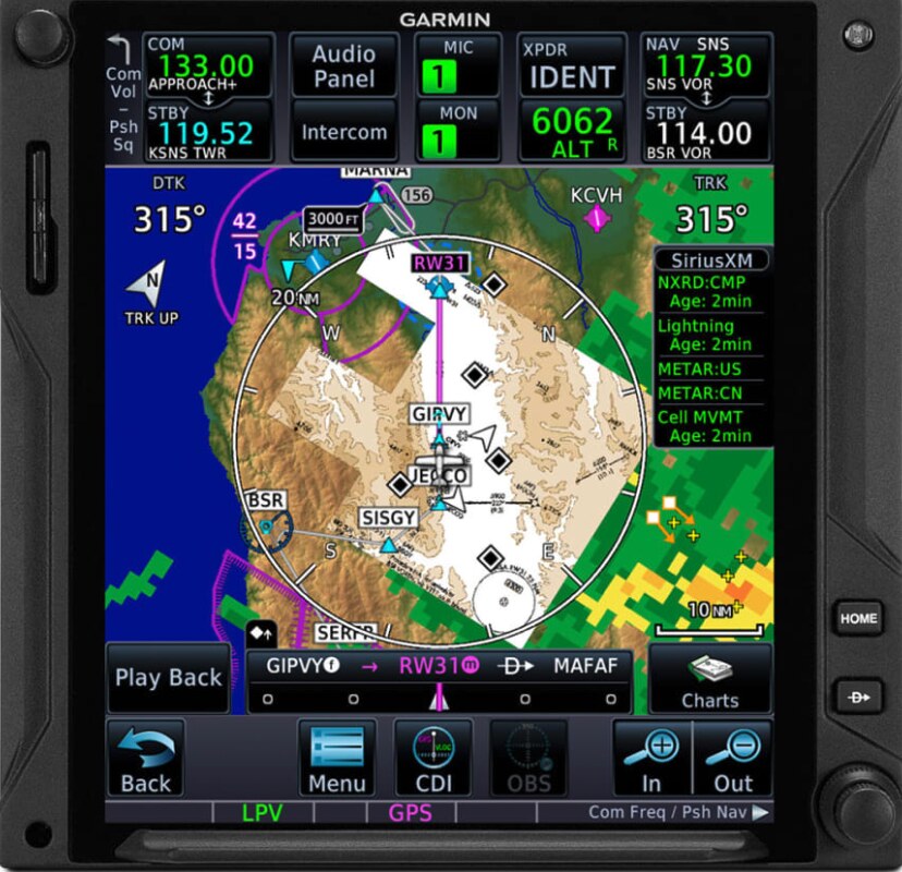 Garmin GTN 750Xi navigator